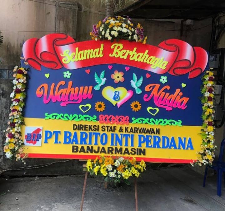 Toko Papan Karangan Bunga di Banjar