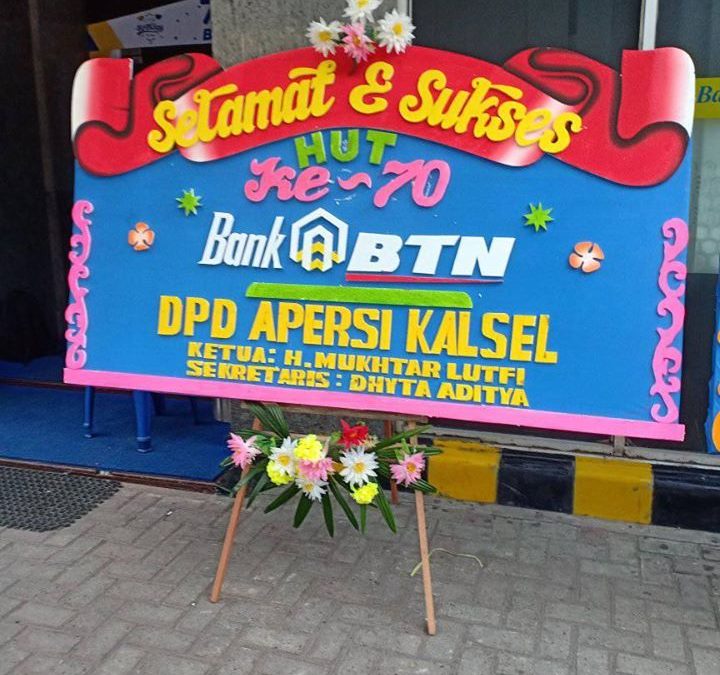 Toko Karangan Bunga Papan di Tanah Bumbu